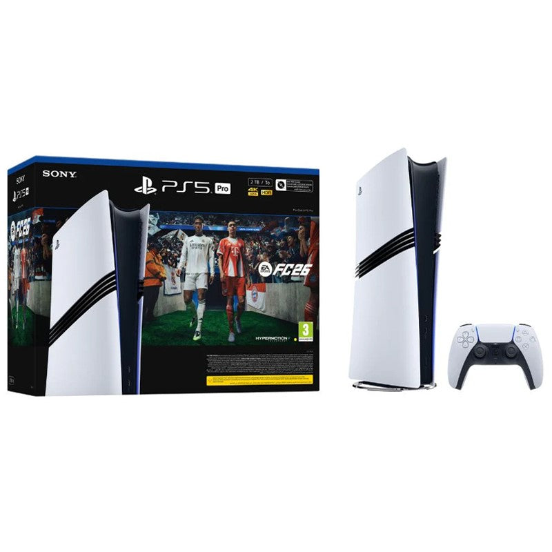 Sony PlayStation 5 Pro (PS5) Console Digital With EA FC 26 Voucher Bundle Sony PlayStation 5 Pro (PS5) Console Digital With EA FC 26 Voucher Bundle
